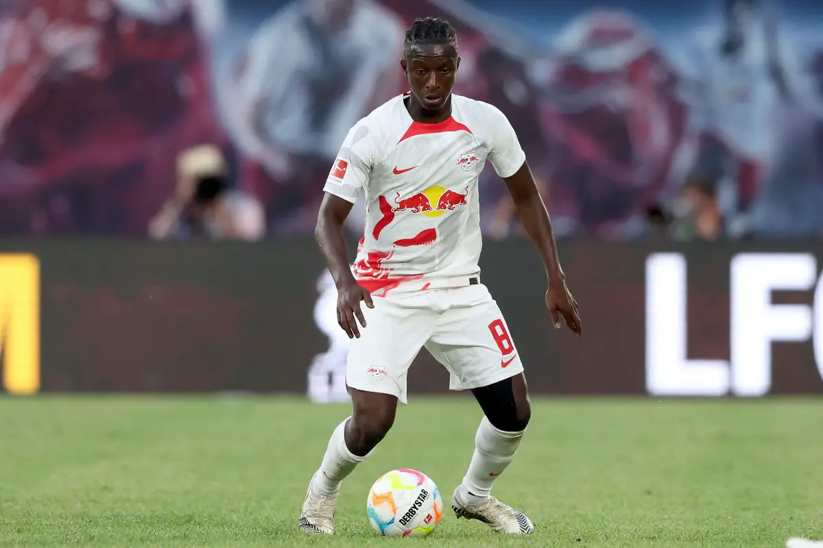 Liverpool linked with RB Leipzig midfielder Amadou Haidara. 