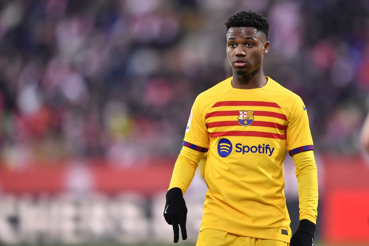 Liverpool linked with a move for Barcelona forward Ansu Fati. 