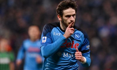 Liverpool eyeing Napoli winger Khvicha Kvaratskhelia as a long-term replacement for Mohamed Salah.