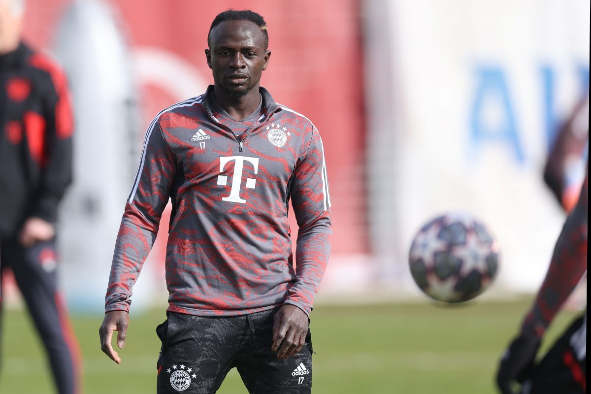 Bayern will look to sell Mane this summer. 