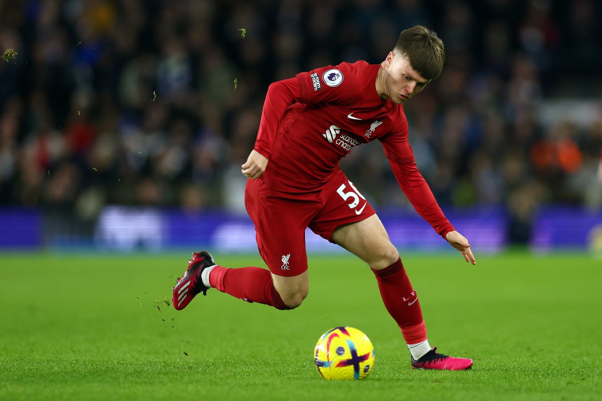 Scotland manager Steve Clarke called up Liverpool forward Ben Doak for the provisional squad for Euro 2024. (Photo by Bryn Lennon/Getty Images)