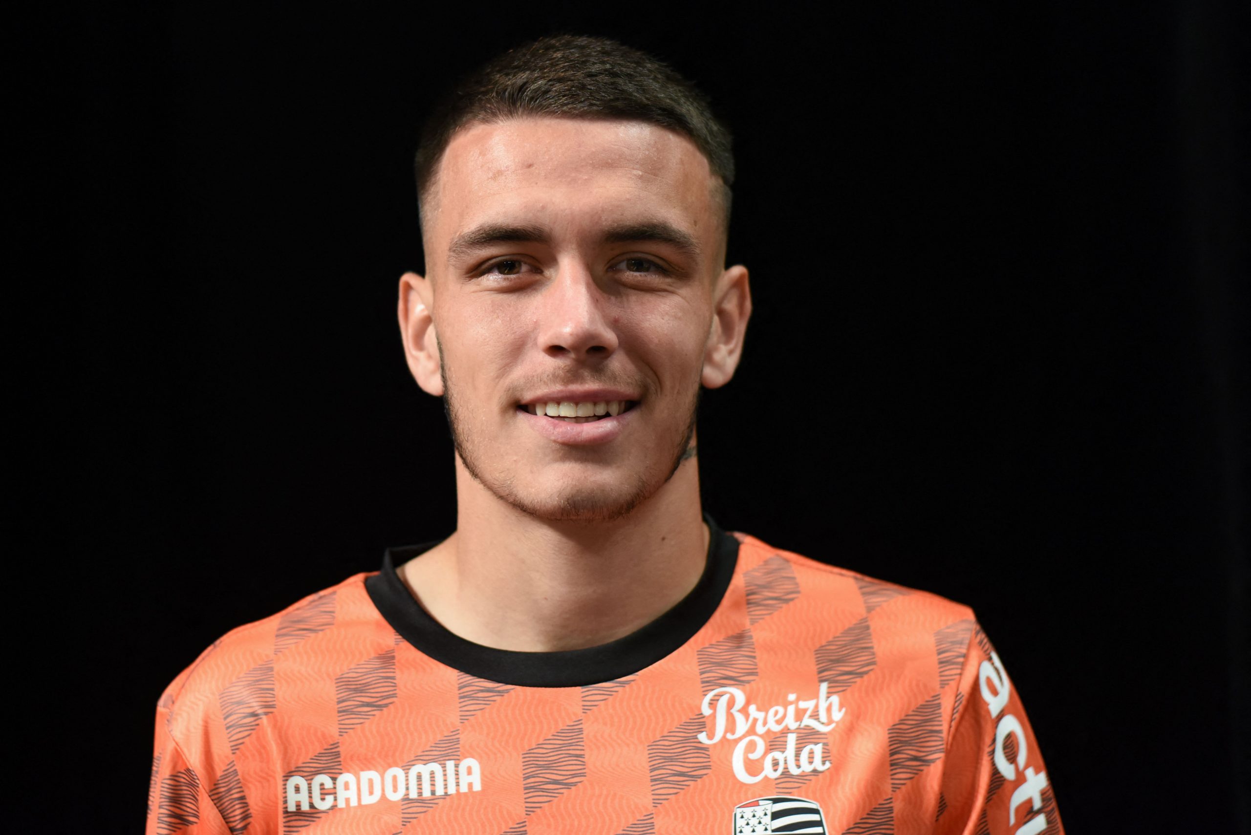 Lorient's French midfielder Enzo Le Fee.