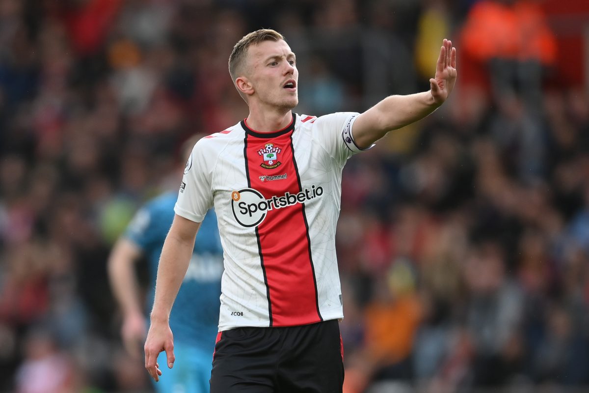 Liverpool scout James Ward-Prowse ahead of a potential summer move.