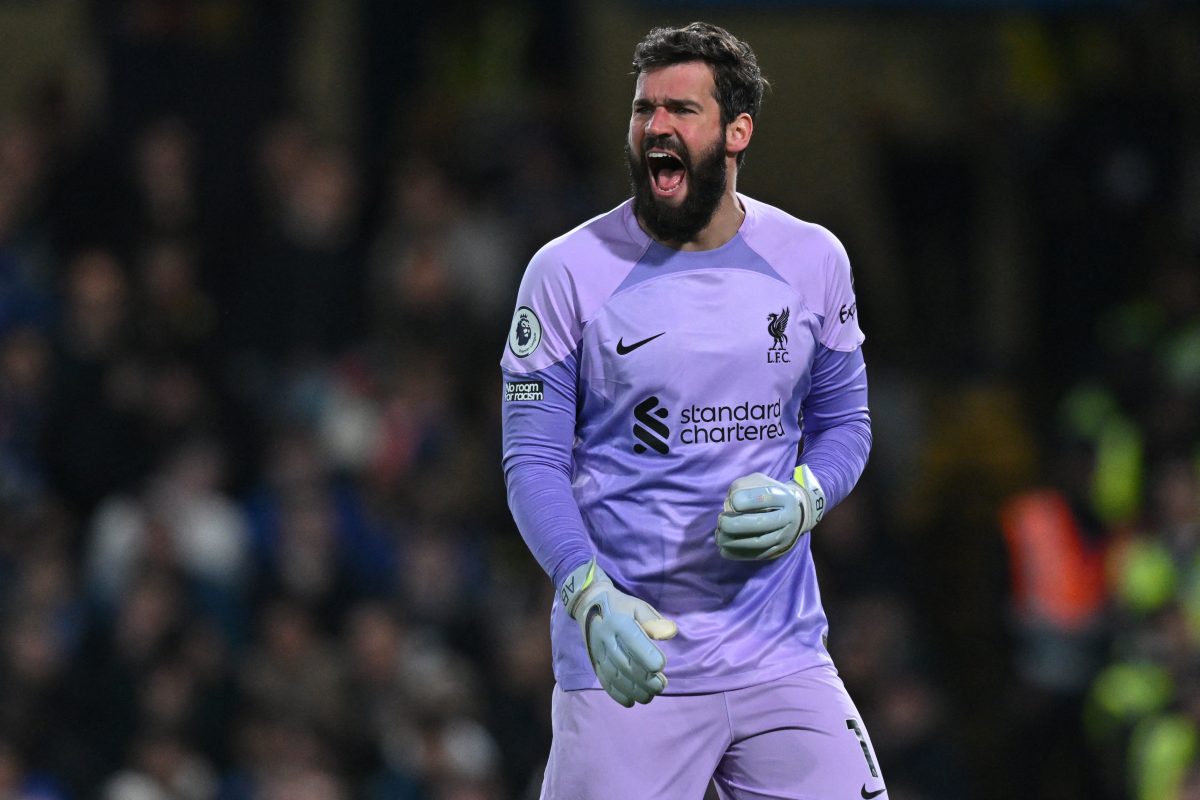 Liverpool superstar Alisson Becker will start for Brazil.  (Photo by GLYN KIRK/AFP via Getty Images)