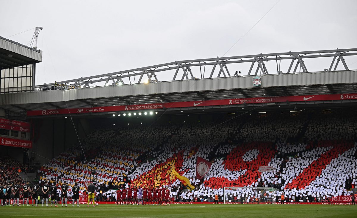 Liverpool to play the national anthem at Anfield ahead of the kickoff vs Brentford. 