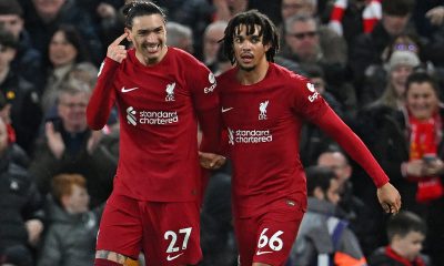 Trent Alexander-Arnold on how he communicates with Darwin Nunez.