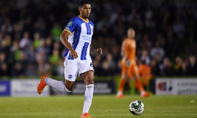 Liverpool target Levi Colwill in action during his loan spell at Brighton.