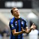 Inter midfielder Nicolo Barella. (Photo by GABRIEL BOUYS/AFP via Getty Images)