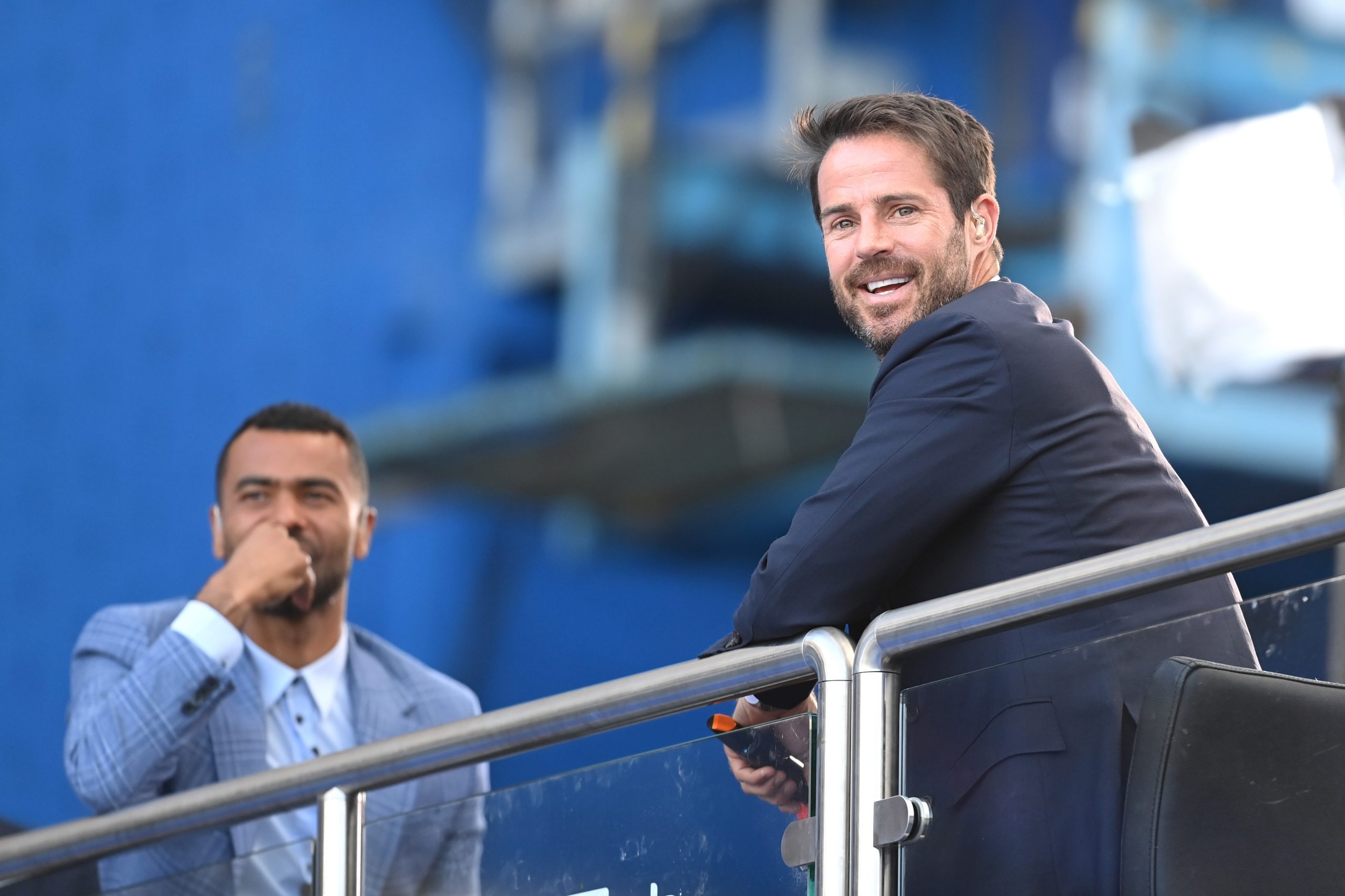 Former Liverpool player, Jamie Redknapp.