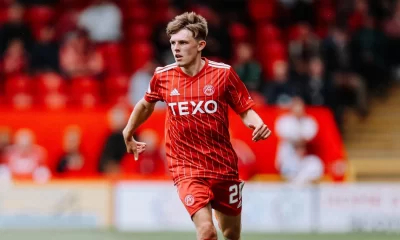 Leighton Clarkson of Liverpool is on loan at Aberdeen. Credit - Liverpool FC Website