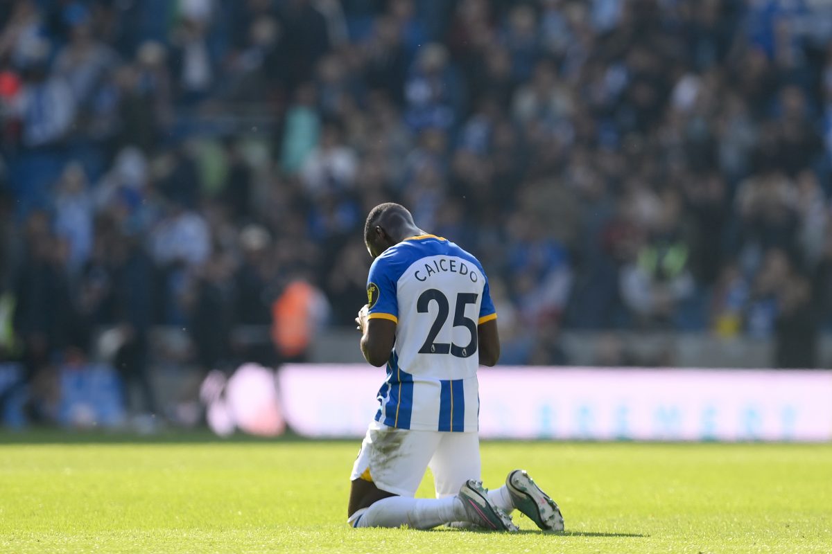 Liverpool target Moises Caicedo to focus on Brighton & Hove Albion until season ends. 