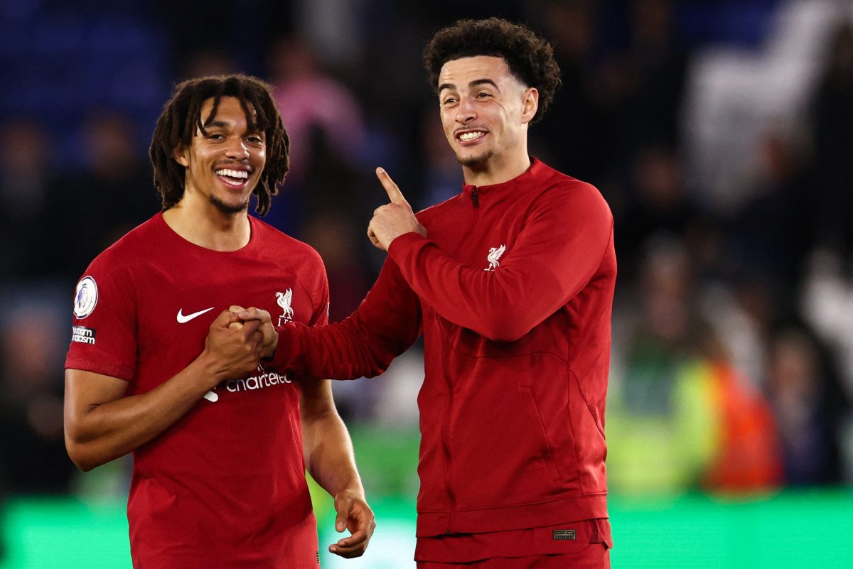 Liverpool's Scouse duo of Trent Alexander-Arnold and Curtis Jones.