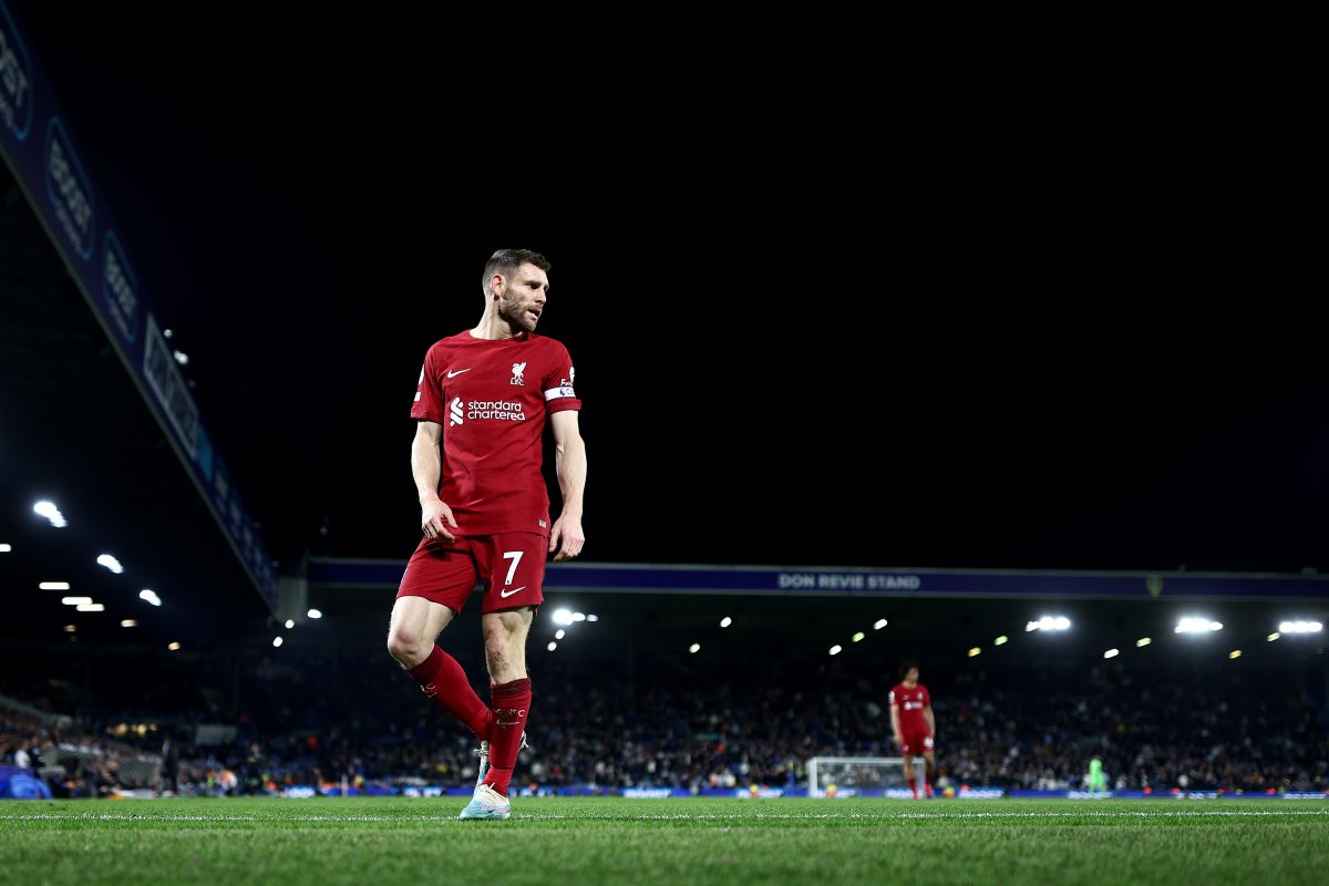 Milner is one of the many Liverpool players set to leave the club on a free transfer this summer.  