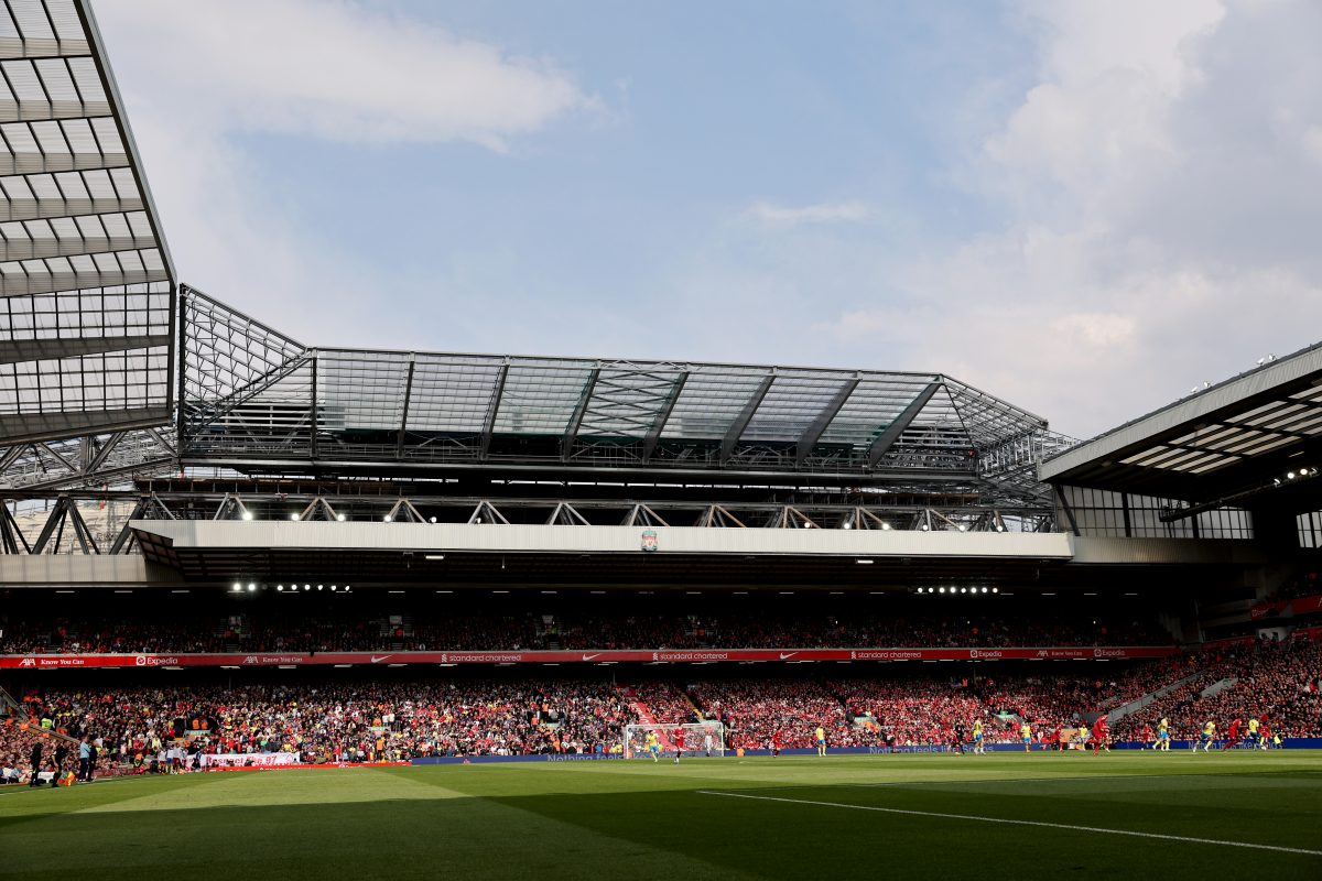 Liverpool ask the Premier League to stage their first league game of next season away from Anfield due to construction in the Anfield Road End. 