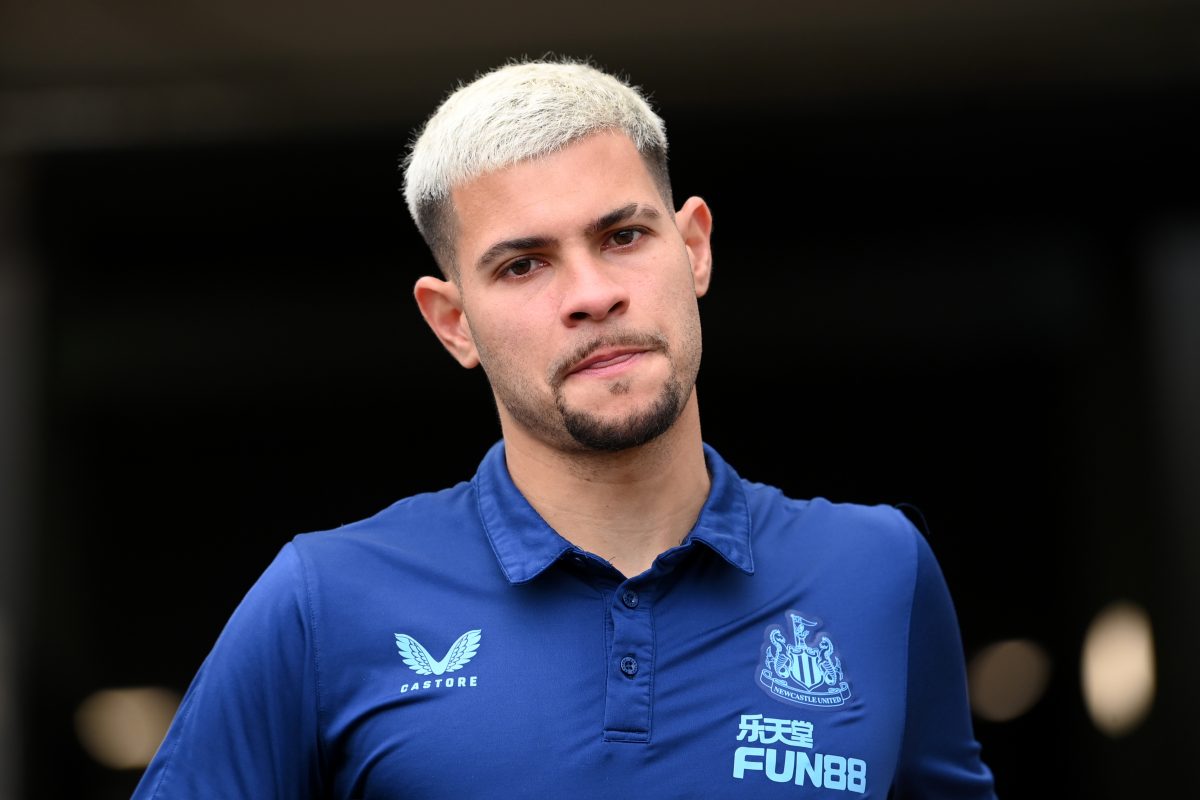 Bruno Guimaraes of Newcastle United is drawing interest from Liverpool.