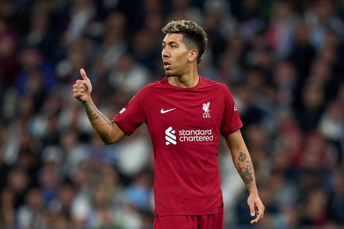 Real Madrid eyed a move for Liverpool forward Roberto Firmino for free.