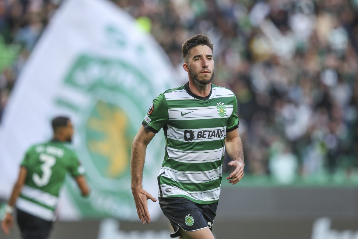  Goncalo Inacio has made 14 appearances for Sporting CP this season. (Photo by Carlos Rodrigues/Getty Images)
