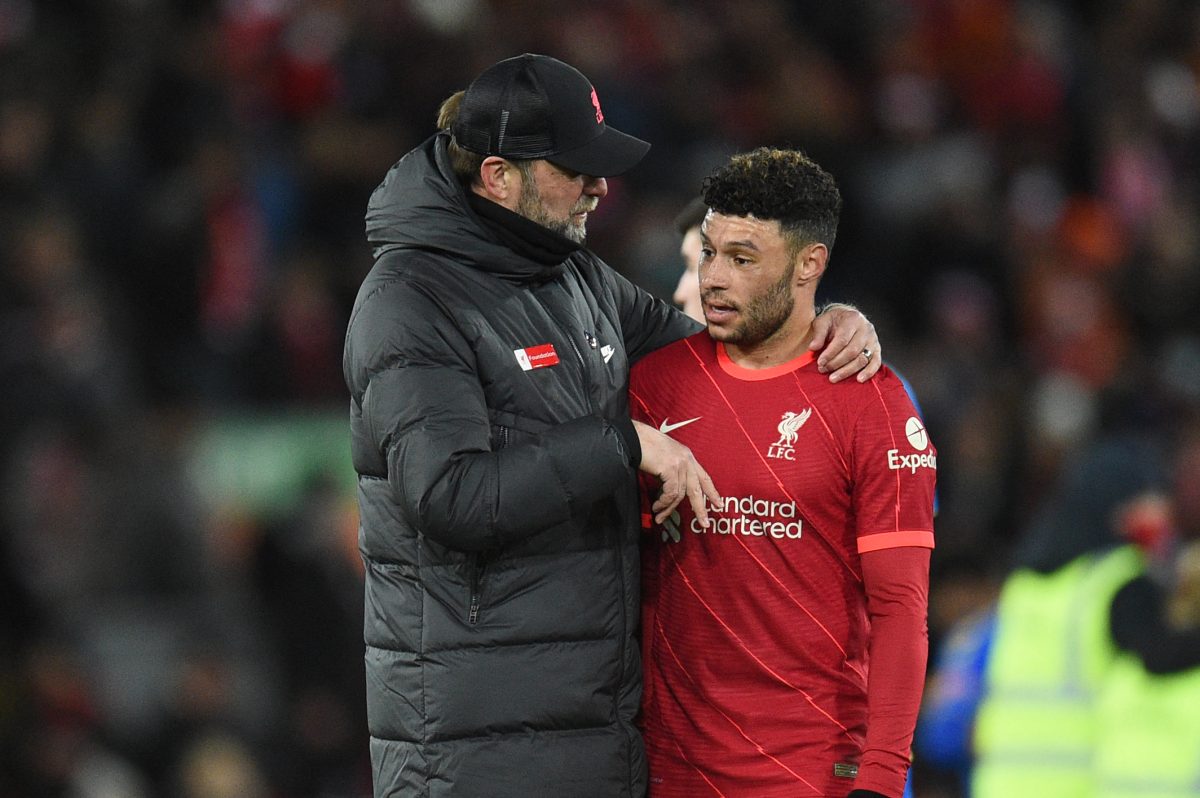 Outgoing Liverpool star Alex Oxlade-Chamberlain had an injury-laid spell at the club. 