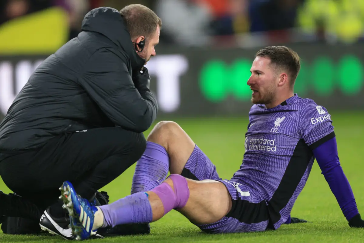 Liverpool midfielder Alexis Mac Allister faces an extended period on the sidelines due to a knee injury.