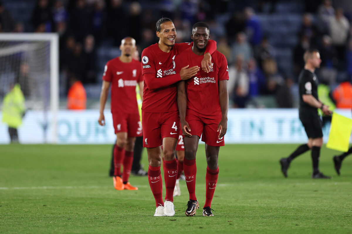 Liverpool captain Virgil van Dijk tells central defensive partner how to condition his body