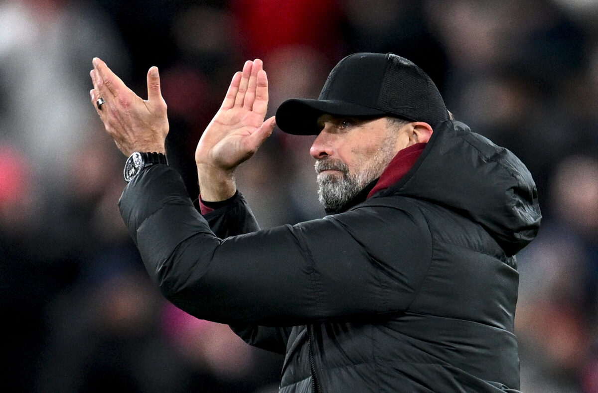 Liverpool boss Jurgen Klopp has made a strong title prediction as the Reds travel to the Emirate Stadium to face Arsenal in Sunday's Premier League encounter. 