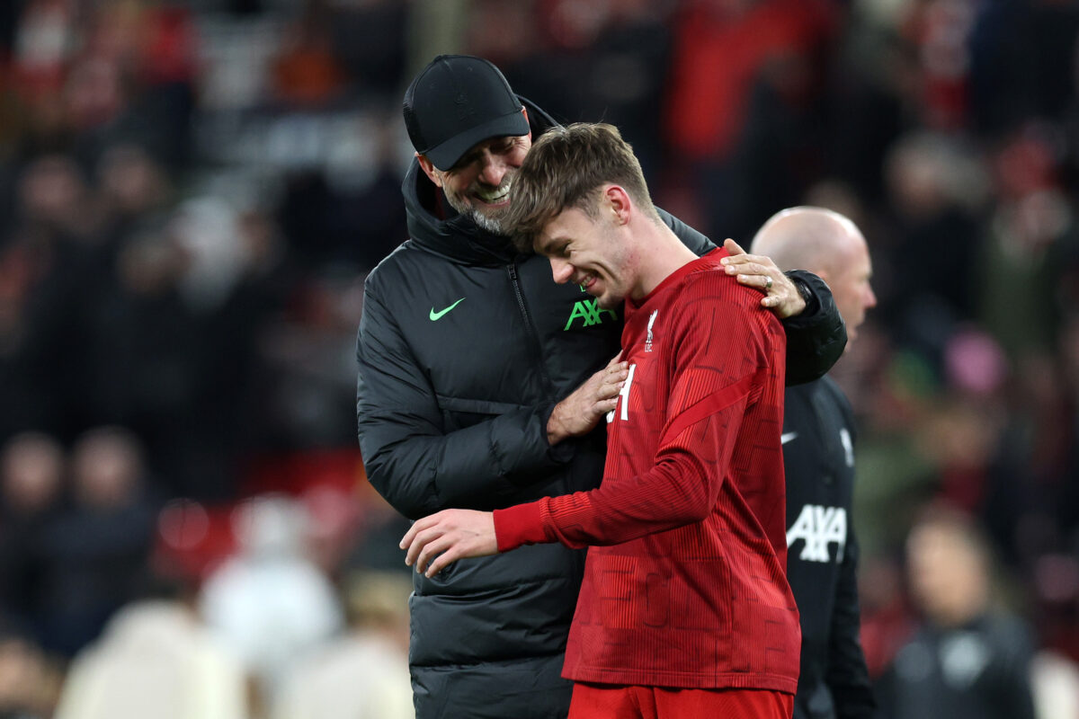 Liverpool youngster Conor Bradley earned the Player of the Match award in the Carabao Cup semi-final’s first-leg victory over Fulham. 