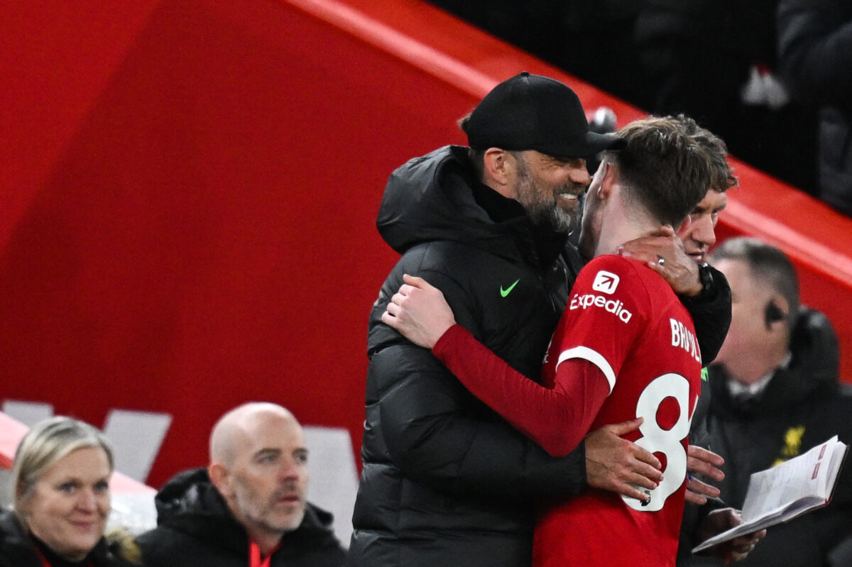 Liverpool manager Jurgen Klopp joined the exclusive club of elite managers with more than 200 wins in the Premier League. (Photo by PAUL ELLIS/AFP via Getty Images)