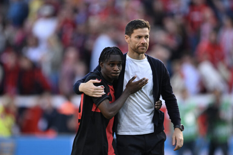 Bayer Leverkusen fullback Jeremie Frimpong refuses to rule out joining Liverpool during the upcoming summer transfer window.