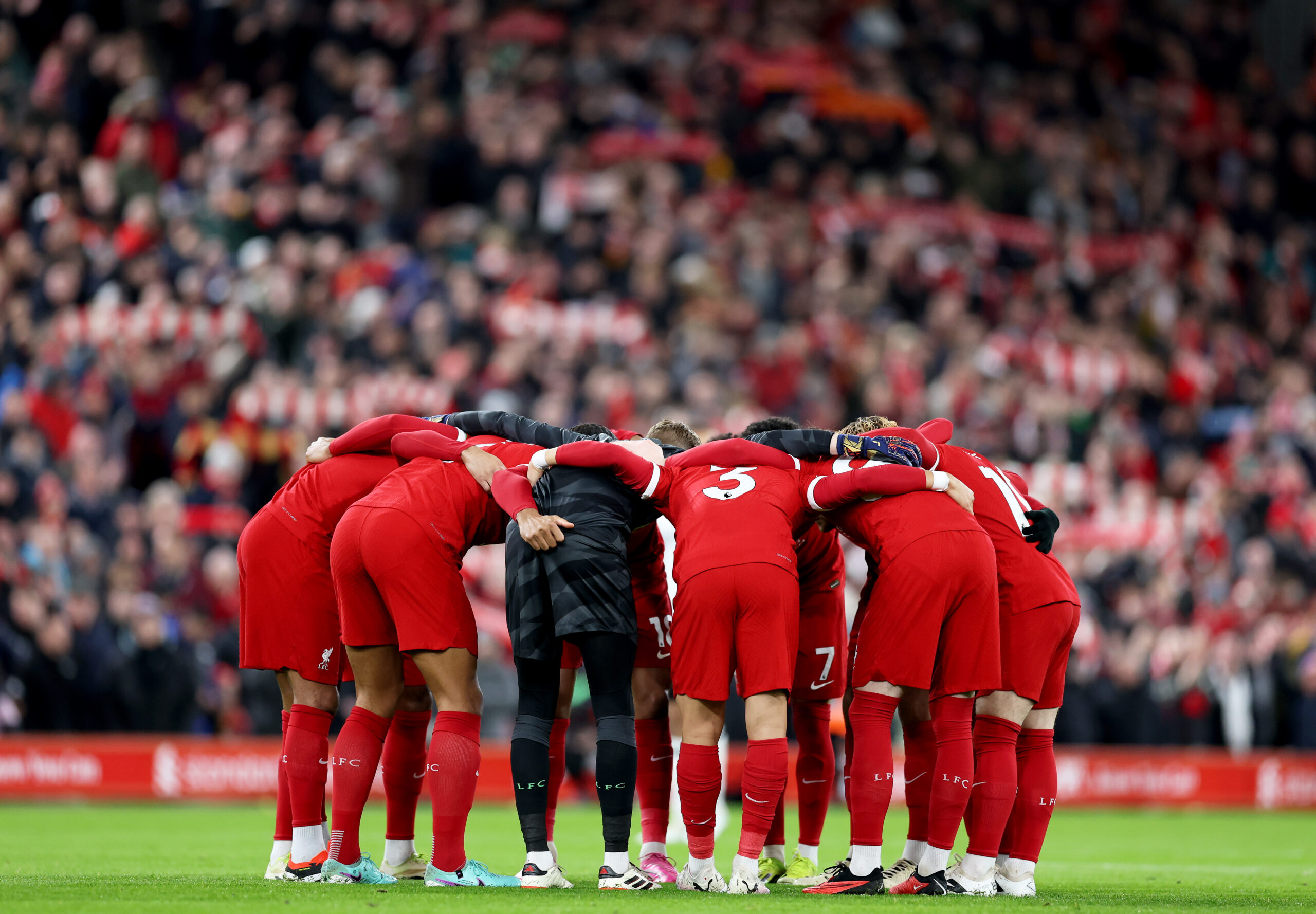 Liverpool equals a resilient club record in a come-from-behind win over Luton Town