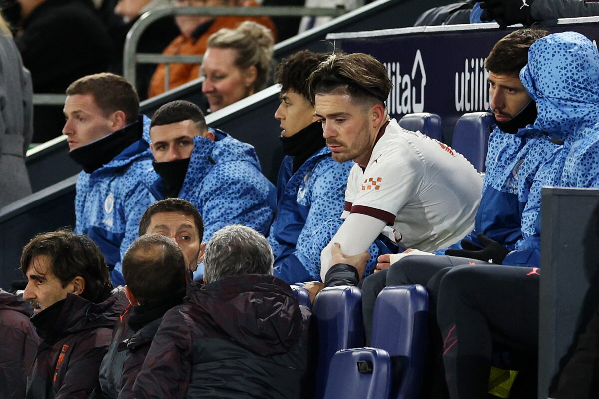 Manchester City star Jack Grealish suffers injury as Liverpool clash draws near. 