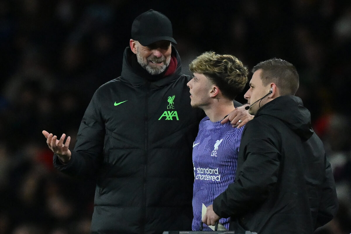 Liverpool boss Jurgen Klopp shared his injury concern about Bobby Clark that could sideline him for Manchester United clash.