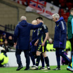 Liverpool left-back Andy Robertson suffered a potential injury during the international friendlies ahead of the final stages of this season