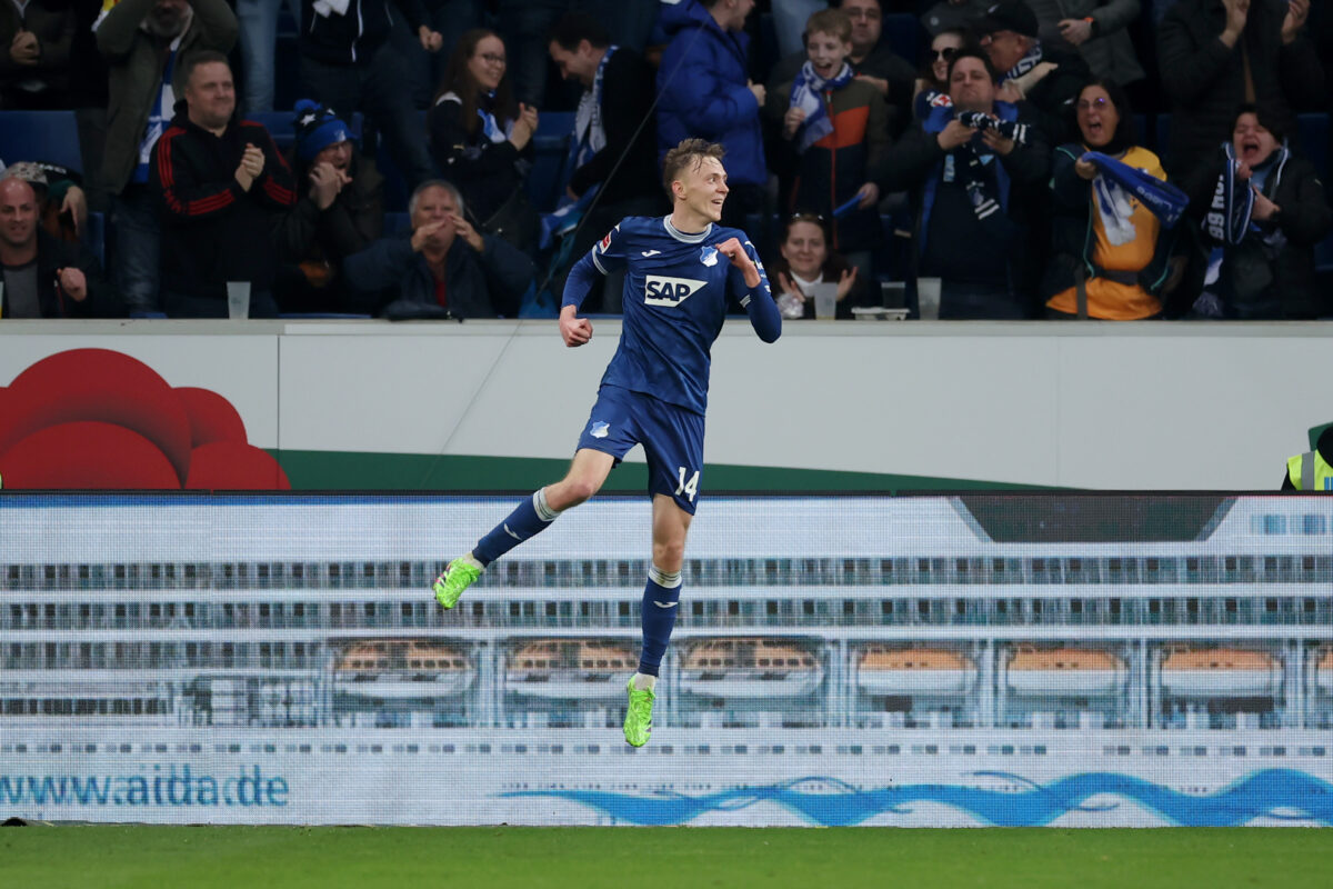 Maximilan Beier could be on Liverpool's radar (Photo by Alex Grimm/Getty Images)
