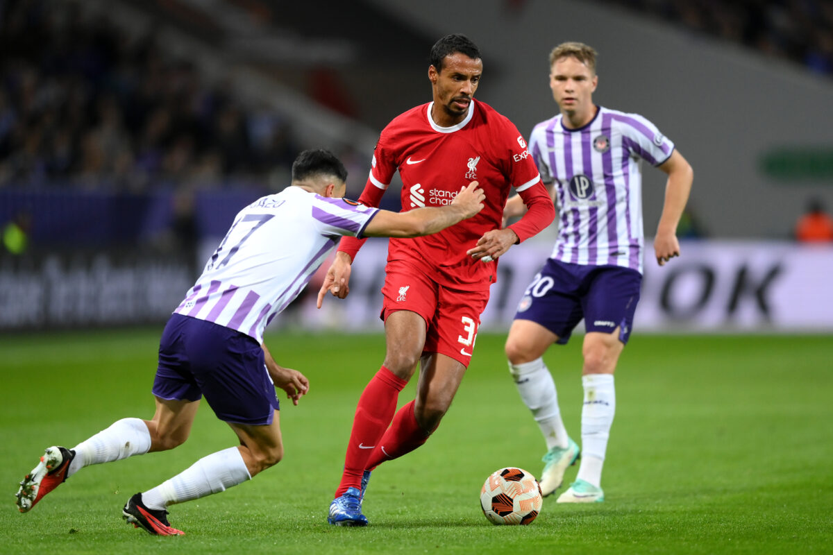 Turkish outlet claims that the agent of Liverpool defender Joel Matip has offered the services of the player to Fenerbahce