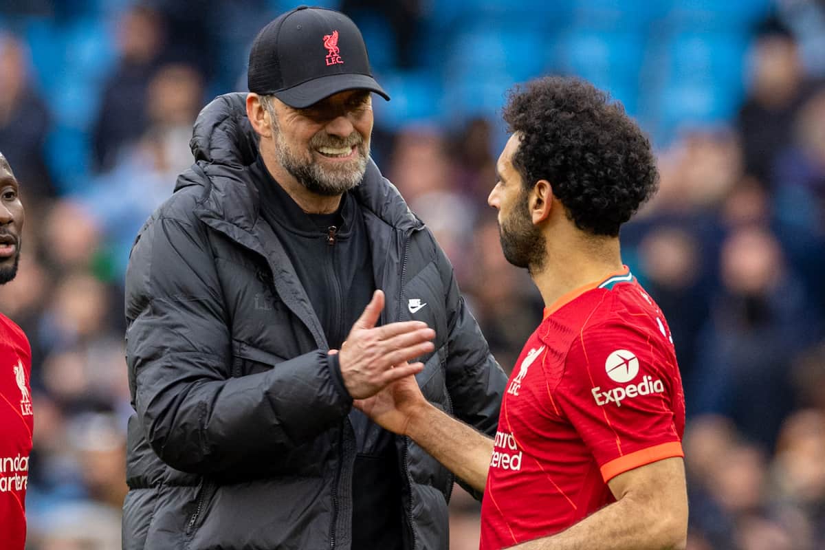Jurgen Klopp insists his spat with Liverpool star Mohamed Salah is a thing of the past. 