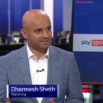 Sky Sports reporter Dharmesh Sheth (credit: Sky Sports)