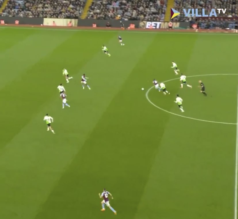 Arne Slot needs to sort out the Liverpool defence as the late collapse against Aston Villa highlighted their perennial problem. (Credit: Aston Villa TV/X)