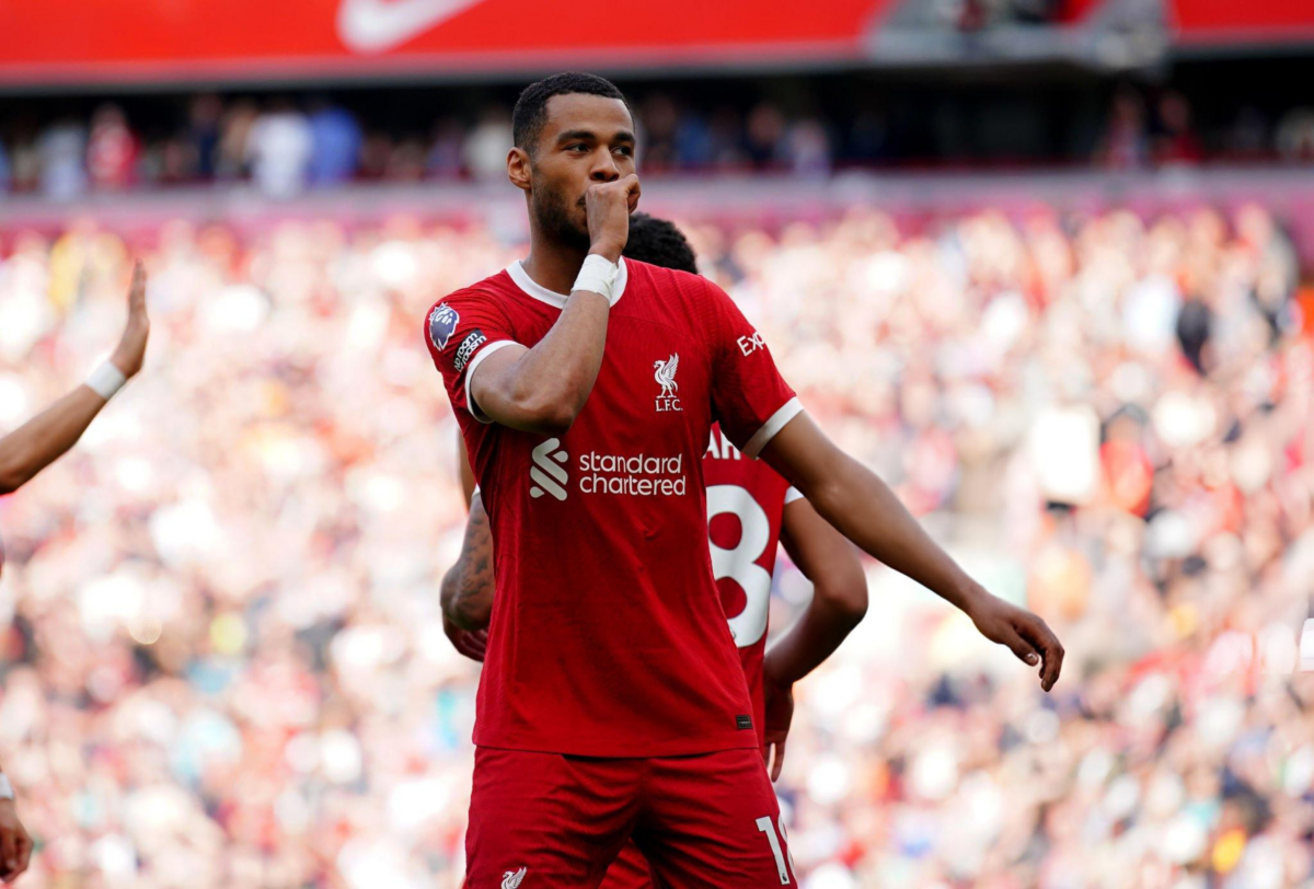 Blessed'- Liverpool star dedicates goal to loved one amidst Anfield  resurgence