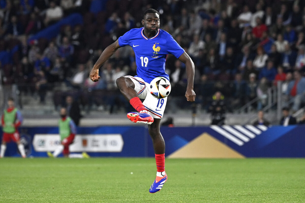 Liverpool and Arsenal want AS Monaco defensive midfielder Youssouf Fofana during the summer. (Photo by JEAN-CHRISTOPHE VERHAEGEN/AFP via Getty Images)