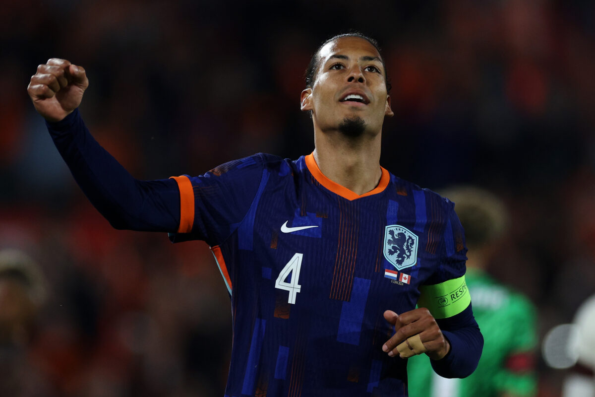 Liverpool captain Virgil van Dijk holds himself accountable for the Netherlands loss against Austria. (Photo by Dean Mouhtaropoulos/Getty Images)