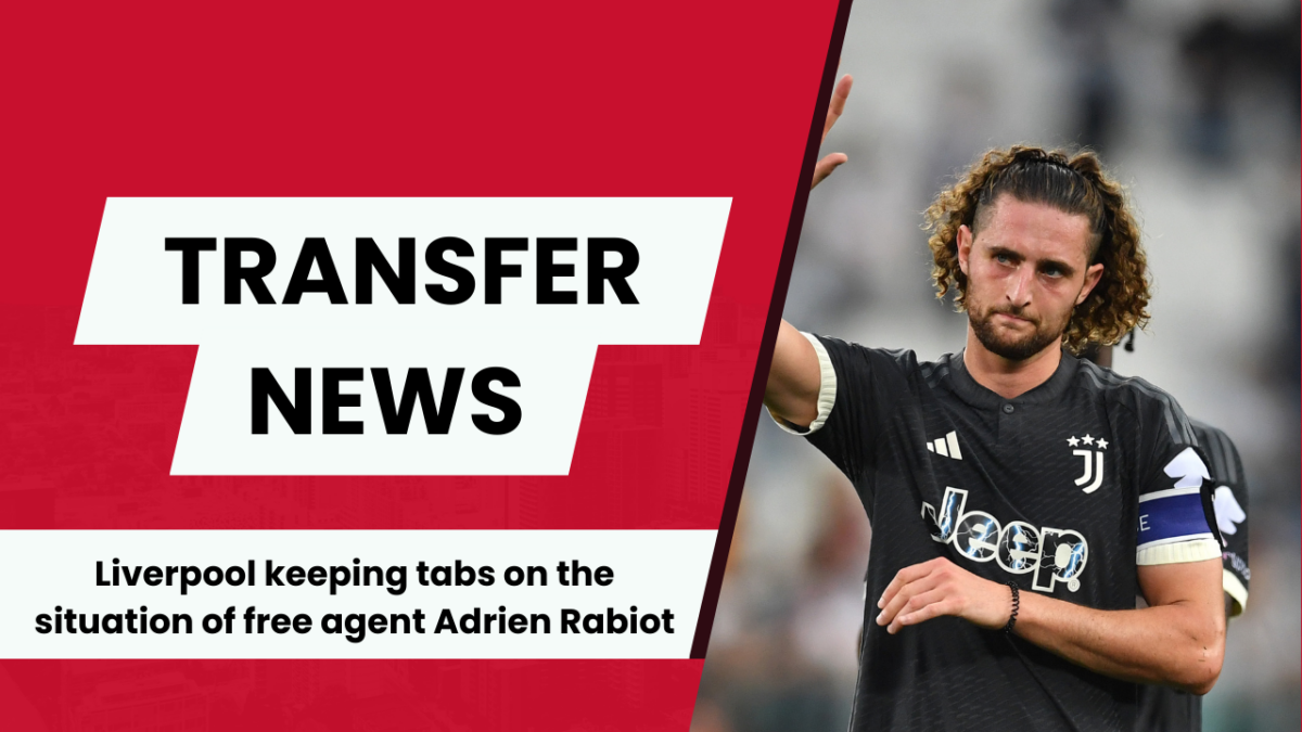 Adrien Rabiot has emerged as a target for Liverpool.