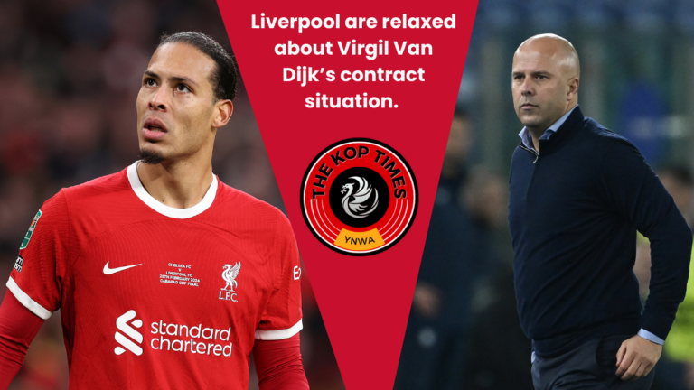 Liverpool are not worried about the contract situation of veteran superstar