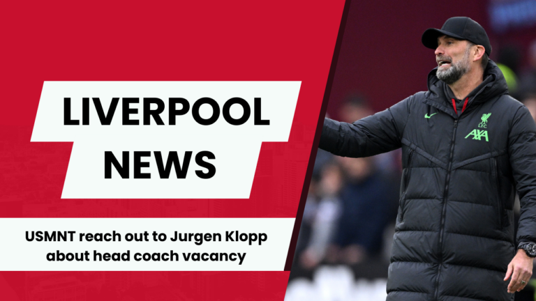 Legendary former Liverpool boss Jurgen Klopp offered the vacant USMNT job.