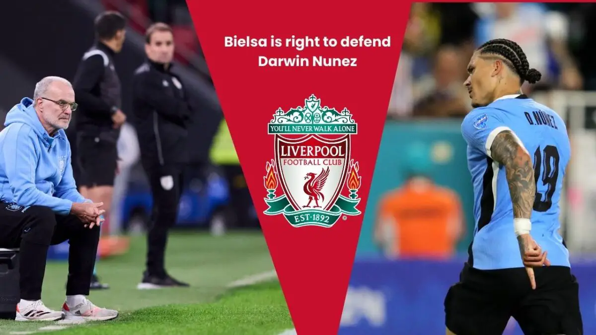 Marcelo Bielsa rages at organisers following fracas involving Liverpool star Darwin Nunez. 