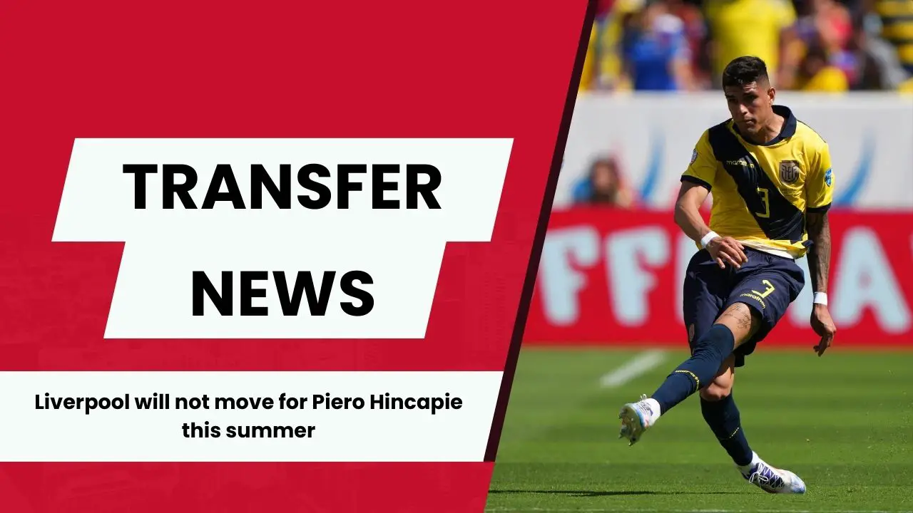 Ben Jacobs confirms Liverpool are not in for Piero Hincapie this summer.