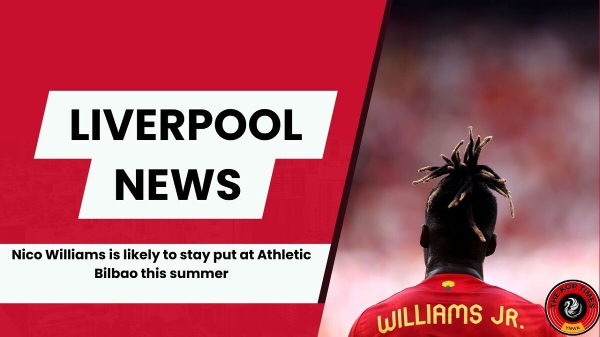 Liverpool braced for Nico Williams heartbreak as Athletic Bilbao remain resolute. 