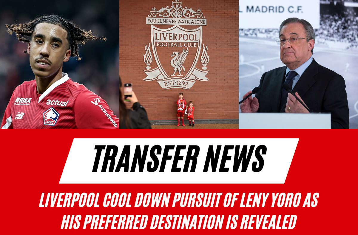 Liverpool cool down pursuit of Leny Yoro as his preferred destination is revealed