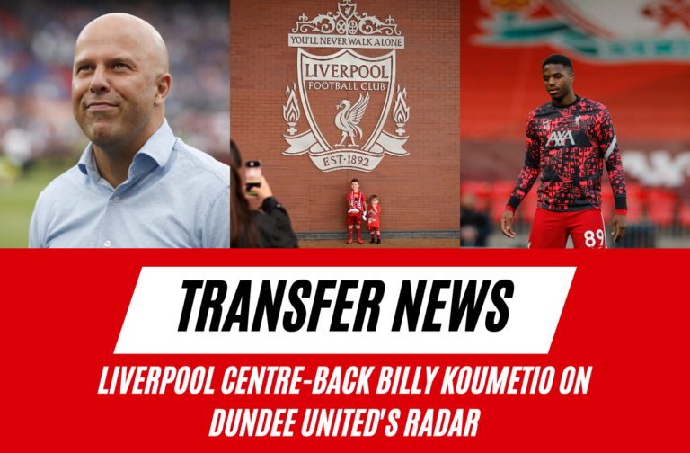 Dundee United want to sign Liverpool centre-back who was playing in Ligue 2 last season