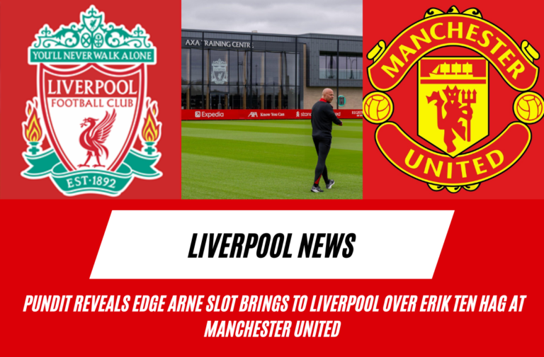 Dutch pundit outlines the x-factor that Arne Slot has brought to Liverpool but Erik ten Hag failed to at Manchester United.