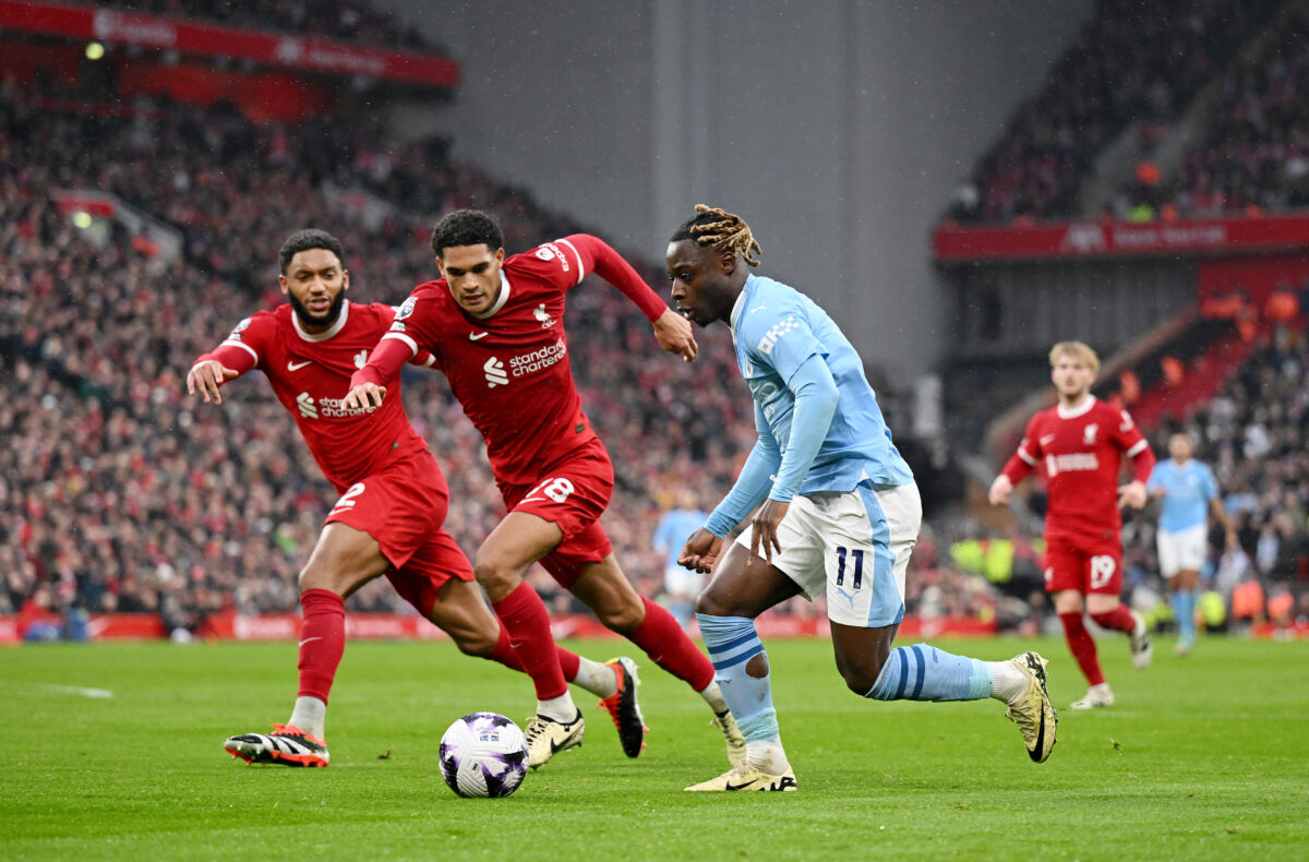 Luke Edwards: Liverpool have turned Anthony Gordon's head.  (Photo by Michael Regan/Getty Images)